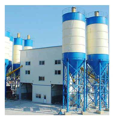 工程案（àn）例_雙HZS90混凝土攪拌站